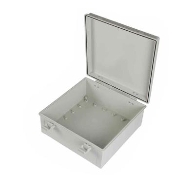 China Outdoor Electronic Equipment Hinged Electrical Cabinet Plastic Box Hinge Lock for sale