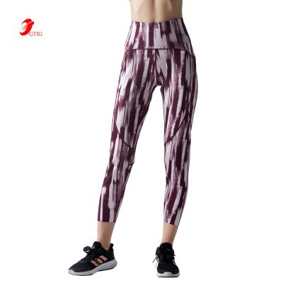 China Custom Breathable Wholesale Compression High Waisted Workout Sports Gym Yoga Leggings For Women Sport for sale