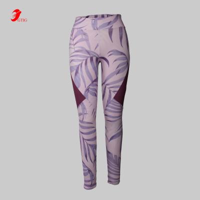 China High Waist Women Push Up Yoga Legging Fitness Tights Gym Sportswear Printed Breathable Running Gaiters for sale