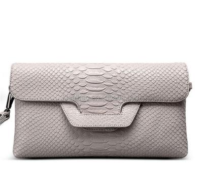 China Fashion Famous Top Grade High Quality Crocodile Genuine Leather Clutch Bag Designer Envelope Genuine Leather Clutch Bag for sale