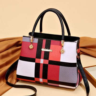 China Hot Selling Fashion Fashion Tote Bag High Quality Custom PU Ladies Handbags Handbags For Women Luxury Wholesale for sale