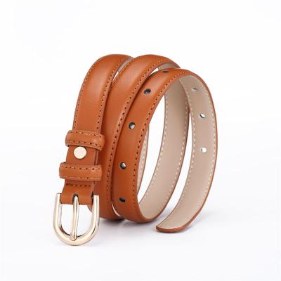 China ALLOY custom designer luxury ladies belt gartment women genuine leather belts wholesale for sale