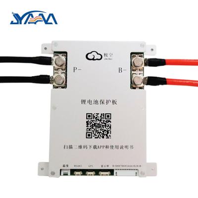 China Electric bicycles/scooters 4s-7s/8s 200a 24v JK 1A excess balance lfp lifepo4 3.2v lithium high voltage protection board battery management system (bms) for sale