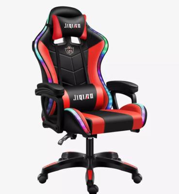 China RGB Silla Foldable High Quality Customizable Gamer Home Internet Cafe Ergonomic Gaming Chair for sale