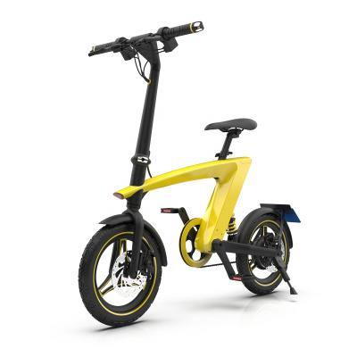 China 2020 Standard New Products Lithium Battery Folding Scooter Mini Ebike Bicycle Foldable E Electric Bike for sale