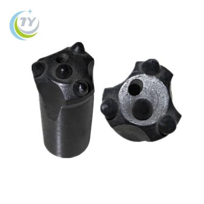 China Rock Drilling 7 Degree 4 Tips Tapered Carbide Button Bit For Jack Hammer for sale