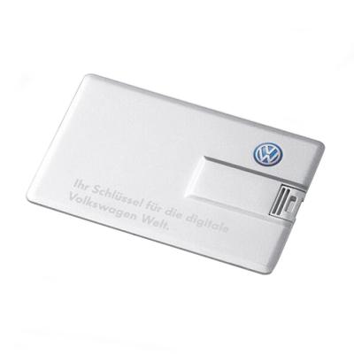 China Card Business Metal Credit Card Shape Pen Drive With USB 3.0 Flash Drive for sale