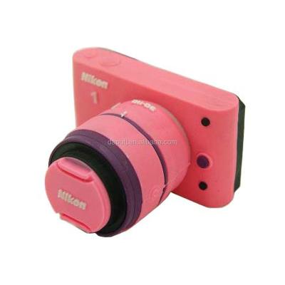 China Mini Animal Novelty Pink Camera Shaped USB Drives for sale