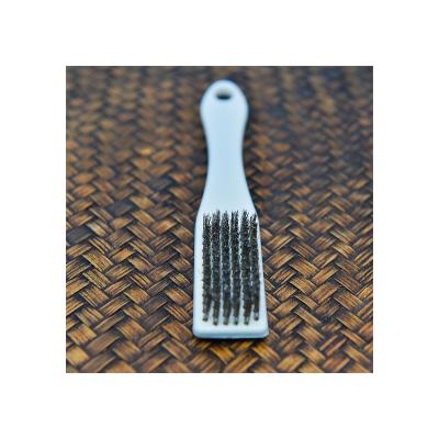 China Factory direct wholesale plastic handle steel wire clean brush clean and care antique brush for sale