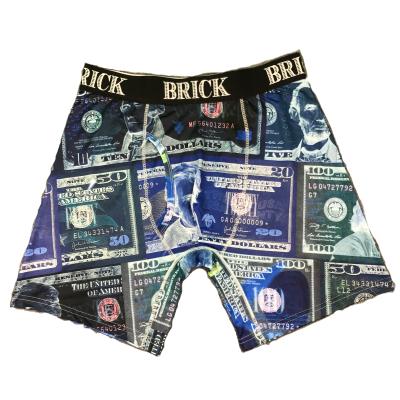 China Antibacterial Mens Underwear Custom Printing Underwear Fashion And High Quality Mens Underwear for sale