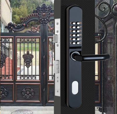 China New Arrival Zinc Alloy Keypad Mechanical Door Lock With Bilateral Password DH8810 for sale