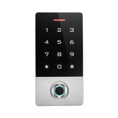 China time & Standalone waterproof attendance rfid fingerprint door access control with touch keypad for sale