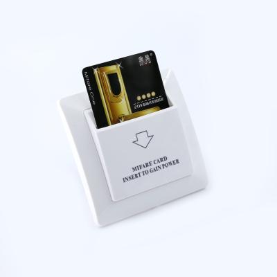 China Flame Retardant Plastic Electrical 40A Smart Card Energy Saving Switch for sale