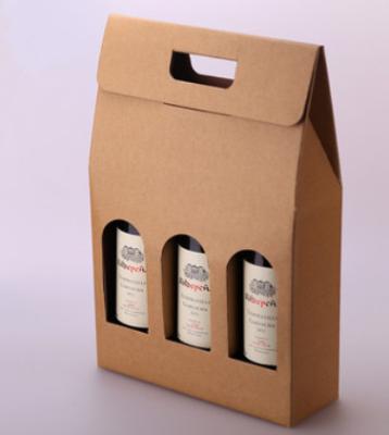 China Wine 1 Bottle 2 Bottle 3 Bottle Wine Carry Bags for sale