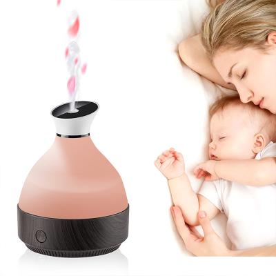 China Color Changing Colorful LED Light Design Mini Ultrasonic USB Car 7 Night Light Air Purifier Aroma Diffusers Humidifiers New for sale