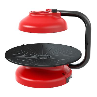 China Best Price Electric Smokeless BBQ Grill Easily Assembled Far Infrared Round Shape Automatic BBQ Grill Vertical Barbecue Grill for sale