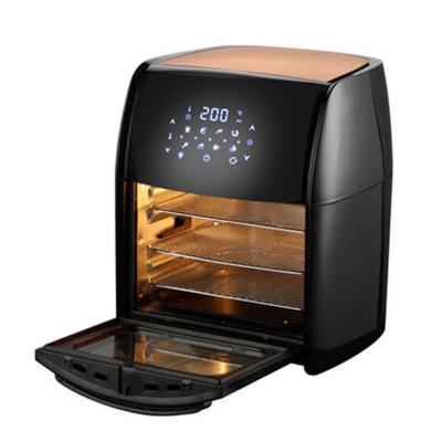 China Digital Screen New Arrival 12L Oven Deep Timer Accessories Industrial Best Selling Professional Oil Free Air Fryer for sale