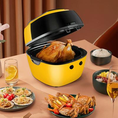 China Best Selling Oven Digital Electric Deep Air Fryers 6L 1300W Automatic Handle Household Healthy Oil Free Cooking Anti-Scalding for sale