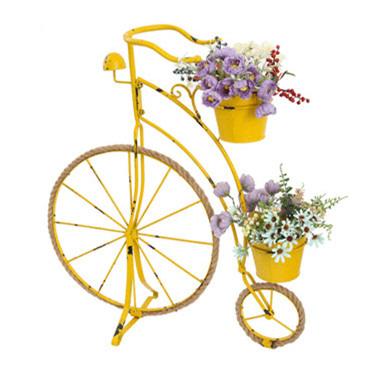 China Modern Garden and Florist Vintage Iron Bicycle Display Stand Decor for sale