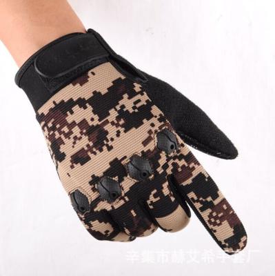 China Breathable Camouflage Anti-Slip Military Combat Men's Outdoor Tactical Sports Mitt for sale