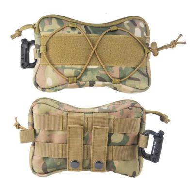 China Hot Selling Unility Travel Ticket Zipper Water Proof Men Outdoor Adventure Tactical Wallet EDC Waist Bag for sale