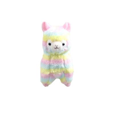 China 2018 New Lovely Colorful Cute Stuffed Animal Alpaca Plush Toys For Kids Gifts for sale