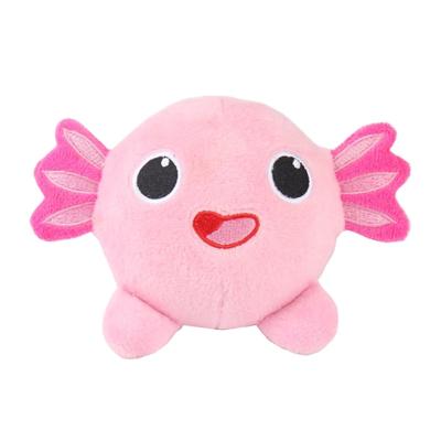 China Wholesale Hot Selling Cute Axolotl Stress Pink Ball. 	Plush Stress Ball for sale