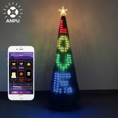 China Holiday Decoration Smart Canada 640 Fairy Lights Led Holiday Indoor Decoration Strings LED Light Magic Christmas Tree for sale