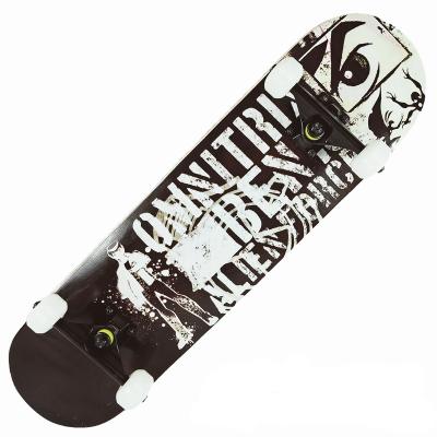 China Youth Logo Beginner Maple Double Kick Custom Wooden Completes Skateboards Skate Board for sale