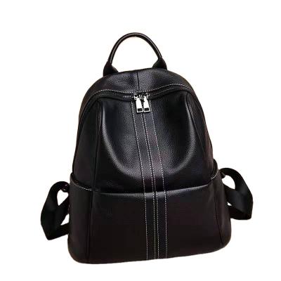 China Fashion Hot Selling Luxury Genuine Leather Backpacks Fashion Backpack For Women for sale