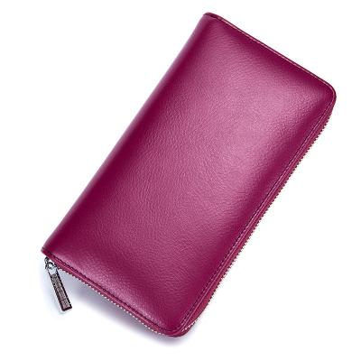 China Men's RFID Leather Wallets Cappuccino Wallets New Cowhide Wallets Purse Casual Luxury Genuine Leather Hand Purse for sale