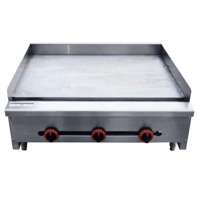 China Deli Kitchen Equipment Stainless Steel Gas Griddle With Oven Commercial Griddle for sale