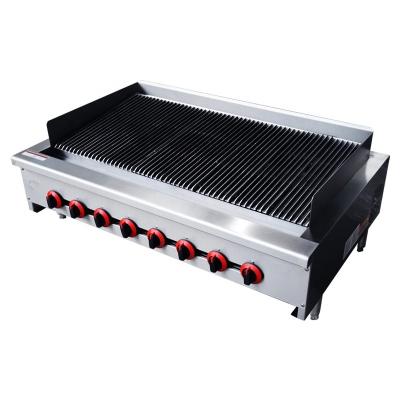 China Deli ETL Certificate Restaurant Hotel Equipment Commercial Gas Griddle Grill BBQ Charbroiler for sale