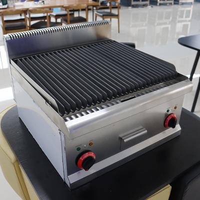 China Table Top Lava Stone Charbroilers Grocery Electric for sale