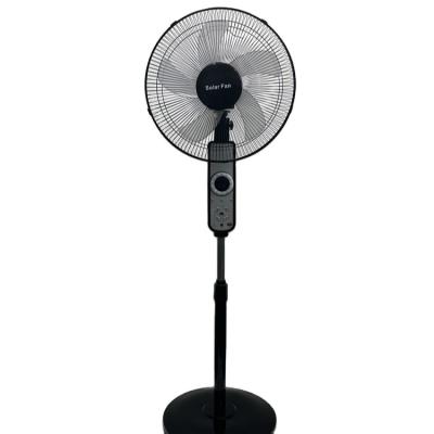 China High Winds DC All Brushless Motor Pedestal Contact Copper Button / Remote Control Electric Fan 350*400*15mm for sale