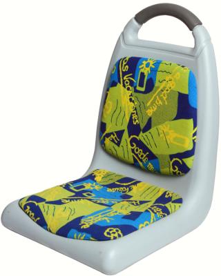 China Luxury Sigle Blow Molded Bus Seat With Bolster for sale