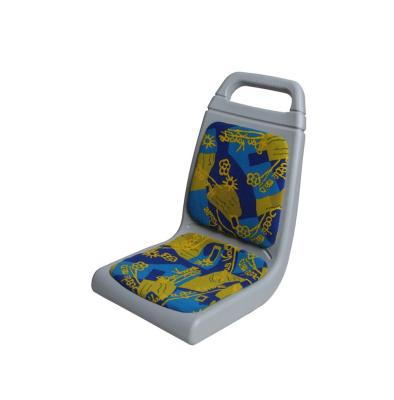 China Sigle 2018 popular luxury plastic blow molding bus seat with some accessories for sale