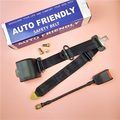 China Auto Bus Passenger Safety Device Auto Retractable 3 Points Seat Belt Car Interior Parts for sale