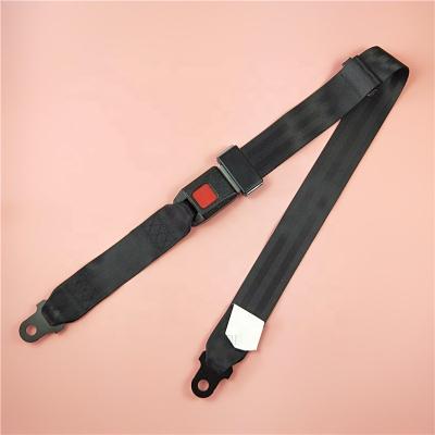 China Bus Passenger Safety Device 2 Point Forklift Seat Belt Lap Single Seat Belt for sale