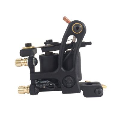 China High Quality Permanent Skull Tattoo Coil Machine Gun For Liner And Shadow for sale