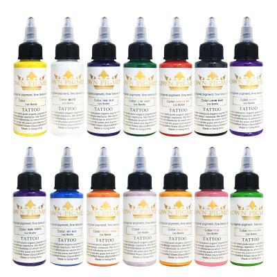 China Tattoo Studio Gold Crown Factory Tattoo Dye Pure Ink for sale