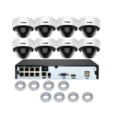 China H.265 POE NVR System 4CH 8CH 5MP Kit With Audio Take CCTV Security Video Surveillance Kit UNKT7083 for sale