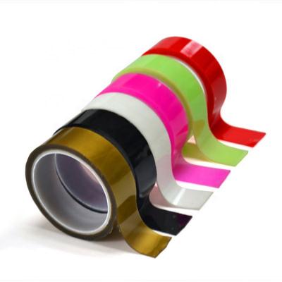 China Waterproof Quick Delivery Double Sided Color And Logo Adhesive Tape Custom Nano PU Gel Removable Tape for sale