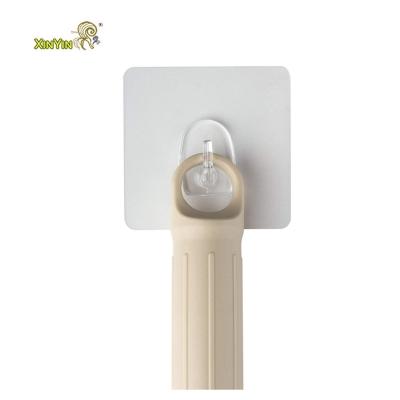 China Durable Silicone Suction Cup Hanger Hooks Hold Up To 4kg For Shower Bathroom Kitchen for sale