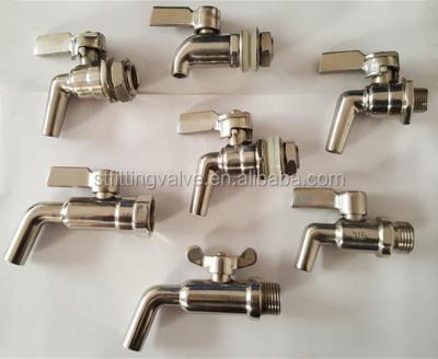 China Drum Faucet Stainless Steel 3/8