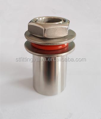 China To Connect Kettle Without Welding Home Brew Stainless Steel One Piece Kettle Barrel NPT Bulkhead 1/2