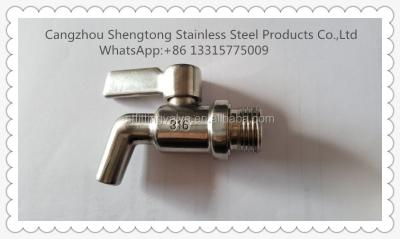 China Beer tap 3/8 inch for beer dispenser, tap for wine dispenser for sale