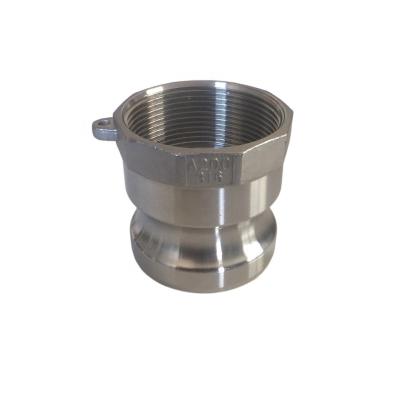 China 304 / 316 stainless steel camlock / equal quick coupling C pipe leg / coupling TYPE for sale