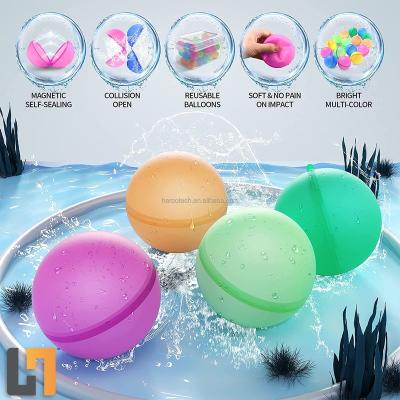 China Hot Game Trend Beach Games Adult Quick-Fill Water Balloons Adult Easy Filling Water Balloon Bombs Outdoor Beach Party Games for sale