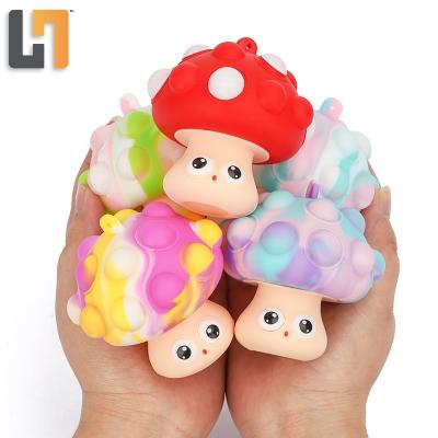 China Funny Educational Silicone Free Sensory Toys Food Grade Toy Fidget Ball 3D Squeeze Anti Squeeze Toy Fidget Ball 3D Anti Squeeze Ball for sale